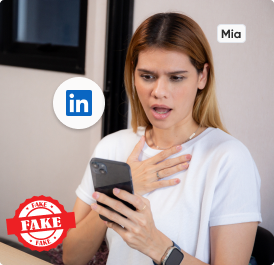 Reverse image search reveals a stolen LinkedIn photo